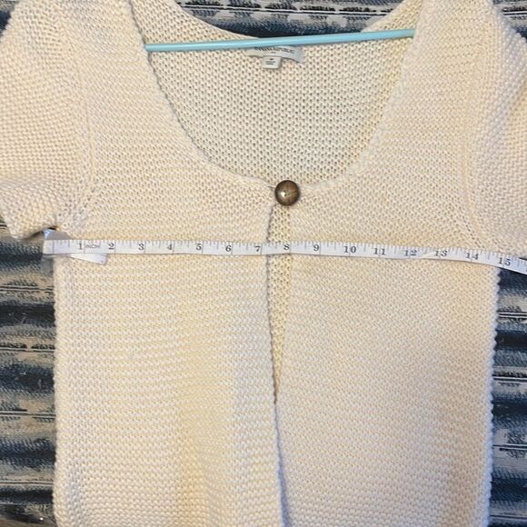 BANANA, REPUBLIC cream, short sleeve, sweater, size M - Picture 5 of 7